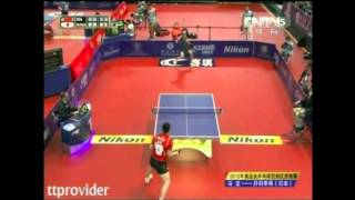 Asian Olympic Qualification 2012 Ma LongKoki Niwa [upl. by Caresa]