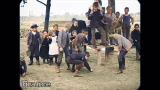 【Colourised】The 1890s  Amazing Rare Footage of Cities Around the World 【AI Restoration】 [upl. by Nodnab592]