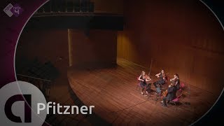 Hans Pfitzner String Quartet no 3  Dudok Quartet Amsterdam  Live Classical Music HD [upl. by Sivart]