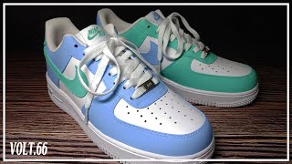 Custom Shoes Air Force 1 Pastel Custom [upl. by Wichman]