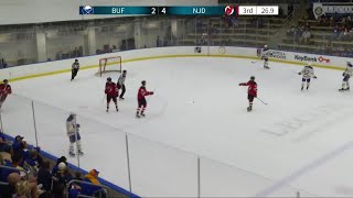 Devils empty net goal by Stillman NJD 5 BUF 2 [upl. by Ydnem]