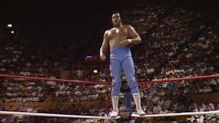 Ricky Steamboat vs The Honky Tonk Man Intercontinental Title Match  Superstars June 13 1987 [upl. by Tawsha]