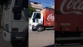 Caminhão da Coca Cola Transcarlos Femsa Brasil Facchini Ford Cargo 816 [upl. by Iznyl705]