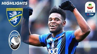 Frosinone 05 Atalanta  Zapata Scores Four Times in Thrashing  Serie A [upl. by Tess]