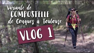 Compostelle de Conques à Toulouse  Épisode 1 [upl. by Ahsinar]