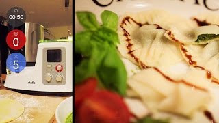 Italienische Pasta  Nudelteig herstellen ohne Ei  Neues Rezept  Aldi Süd  studio Mixer [upl. by Inattyrb]