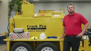 SealMaster Crack Pro Mastic Machine [upl. by Dorr]