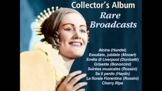 Joan Sutherland Rare Broadcasts  Mozart Exsultate jubilate Alleluia closing section [upl. by Nefets]