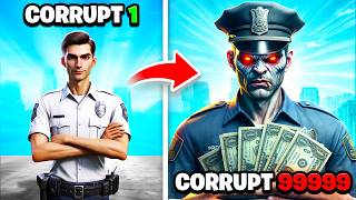 Robbing Banks as a CORRUPT COP in GTA 5 [upl. by Lehcar]