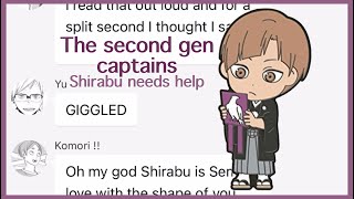 Shirabu needs help   Extra  Haikyuu Skit  Haikyuu text video [upl. by Animrelliug]