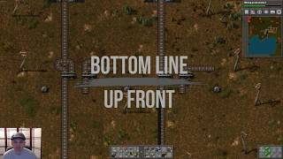 Factorio  Simple Belt Balancer  1 belt to 1 belt with balanced output [upl. by Furlong]