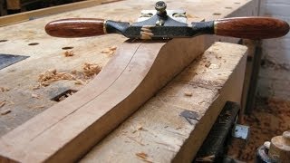 Using a spokeshave  The Funeral Chair part three [upl. by Niraa]