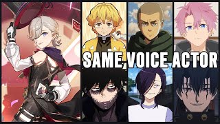 Genshin Impact LYNEY Voice Actors in Anime Roles Shimono Hiro ZenitsuConnieDabiNacth [upl. by Nnaillij862]