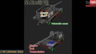 WORLD OF TANKS BLITZ  WEAK POINTS OF NEW GERMAN TANK DESTROYERS  UPDATE 211 [upl. by Hadleigh]