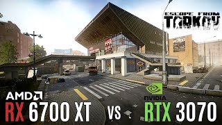 Streets of Tarkov  RTX 3070 vs RX 6700 XT  Escape From Tarkov [upl. by Raouf]