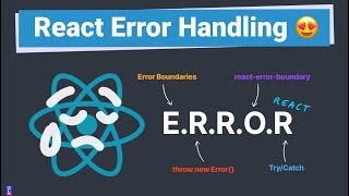 The Only Right Way To Handle Errors in React  No More Error Boundaries [upl. by Nnaylime29]