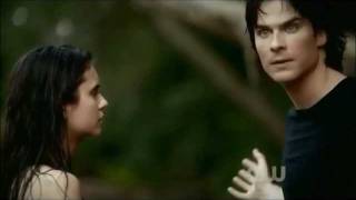 The Vampire Diaries 3x02 DamonElenaAlaric Lake scene HD [upl. by Brigid674]