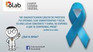 Día Mundial Contra el Cáncer de Próstata  OLAB [upl. by Roon]