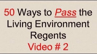 50 Ways to Pass the Living Environment Regents Video  2 Ribosomes [upl. by Morrie]