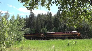 DUAL KCS LEADERS CPKC Westbound Mixed Freight [upl. by Toback857]