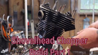 Chopper Build  Part 1 Engine Disassembly [upl. by Nueormahc617]