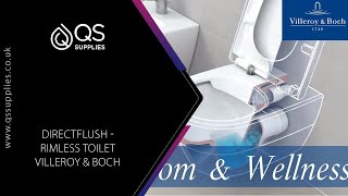 DirectFlush  Rimless Toilet  Villeroy amp Boch [upl. by Colwin]