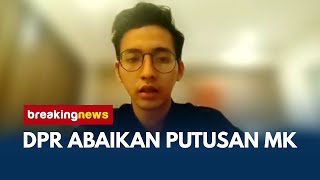 Pengesahan UU Pilkada DPR Dinilai TergesaGesa  BREAKING NEWS [upl. by Ardied]