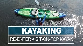 How to ReEnter a SitOnTop Kayak [upl. by Poore]