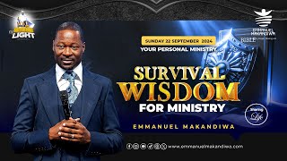 Emmanuel Makandiwa  Survival Wisdom For Ministry  22 September 2024 [upl. by Colman]