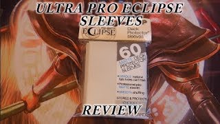 YUGIOH Ultra pro ECLIPSE Sleeves review [upl. by Cyndie]