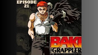 BAKI The Grappler Episode  21 Season 1 1994 English Dubbed [upl. by Offen651]