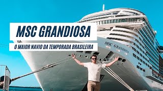 CRUZEIRO MSC GRANDIOSA NO BRASIL  Vale a pena mesmo [upl. by Longerich]