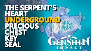 The Serpents Heart Underground Precious Chest Key Sigil Seal Genshin Impact [upl. by Ardell]