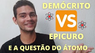 Curso de Filosofia A Diferença do Atomismo de Demócrito e de Epicuro  A Morte para Epicuro [upl. by Srednas]