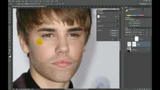 Dreitagebart erstellen – PhotoshopTutorial [upl. by Rednaeel700]