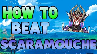 How to EASILY Beat Scaramouche in Genshin Impact  Free to Play Friendly [upl. by Vasily]