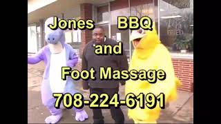 Jones BBQ And Foot Massage for 15 minutes [upl. by Ecidnak]