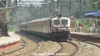 First LHB run Kochuveli  Porbandar Sf [upl. by Kcolttam]