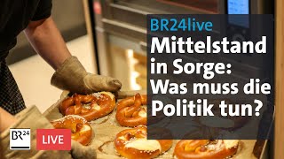 Mittelstand in Sorge Was muss die Politik jetzt tun  Münchner Runde  BR24 [upl. by Aleehs304]