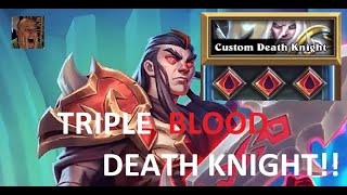 DEATH KNIGHT control is back TRIPLE BLOOD RUNE [upl. by Steep]