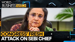 Congress SEBI chair is not responding but ICICI is Why  World Business Watch  WION [upl. by Gloriane]