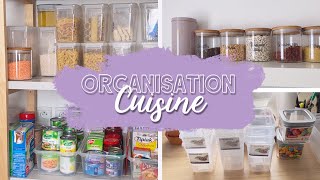 ORGANISATION CUISINE I Jorganise mes rangements cuisine [upl. by Aenotna]