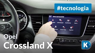 Opel Crossland X scopriamo la tecnologia di questa monovolume 2018 [upl. by Leahplar]