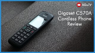 Gigaset C570A Cordless Phone Review  liGocouk [upl. by Eriam]