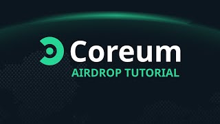 CORE Airdrop Tutorial  How to Create a Coreum Trustline [upl. by Rramed]