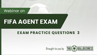 FIFA Agent 2024 Practice Questions 3 [upl. by Higinbotham]