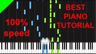 Ludovico Einaudi  Divenire piano tutorial [upl. by Ellehcyar312]