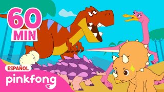 ¡ROAR¡ Los Mejores Videos de Dinosaurios para niños 🦖🦕  Recopilación  Pinkfong en español [upl. by Esya542]