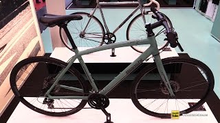 2017 Bianchi C Sport City Trekking Bike  Walkaround  2016 Eurobike [upl. by Arrekahs91]