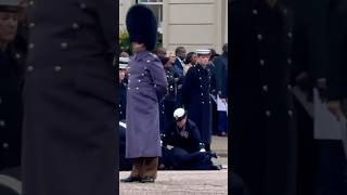 Royal Navy member collapses 😱 Hope they’re okey 🙏 [upl. by Ennej393]